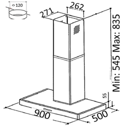 Aspirator BOMPANI ECO-AT9410 BL