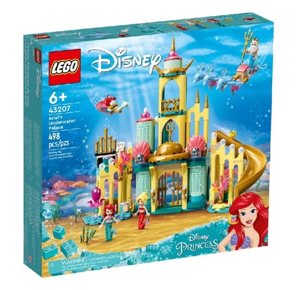 Konstruktor LEGO DISNEY ARIELS UNDERWATERPALACE