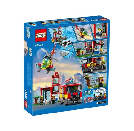 Konstruktor LEGO CITY FIRE STATION