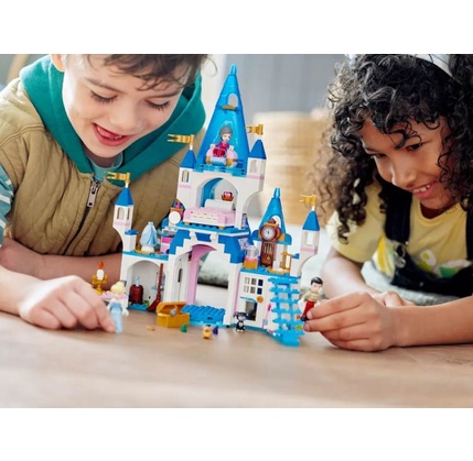 Konstruktor LEGO DISNEY PRINCESS CINDERELLA AND PRINCE CHARMINGS CASTLE