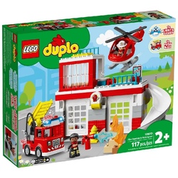 Konstruktor LEGO DUPLO FIRE STATION & HELICOPTER