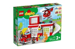 Konstruktor LEGO DUPLO FIRE STATION & HELICOPTER