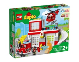 Konstruktor LEGO DUPLO FIRE STATION & HELICOPTER