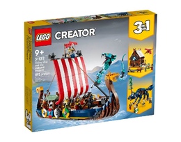 Konstruktor LEGO CREATOR VIKING SHIP AND THE MIDGARD SERPENT