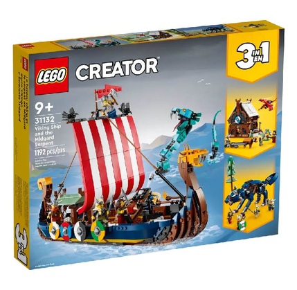 Konstruktor LEGO CREATOR VIKING SHIP AND THE MIDGARD SERPENT