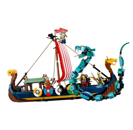 Konstruktor LEGO CREATOR VIKING SHIP AND THE MIDGARD SERPENT