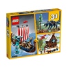 Konstruktor LEGO CREATOR VIKING SHIP AND THE MIDGARD SERPENT