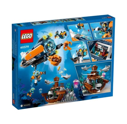 Konstruktor LEGO CITY EXPLORATION DEEP SEA EXPLORER SUBMARINE