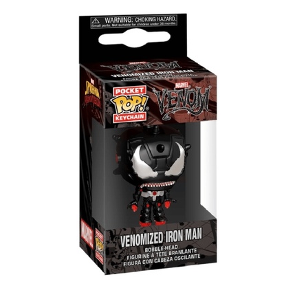 FUNKO POP KEYCHAIN: MARVEL VENOM - IRON MAN (5908305241737)