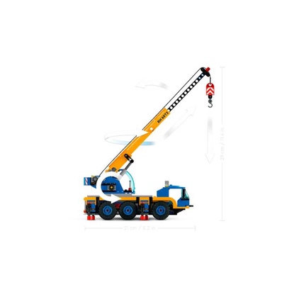 Konstruktor LEGO CITY MOBILE CRANE