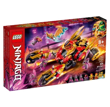 Konstruktor LEGO NINJAGO KAIS GOLDEN DRAGONRAIDER