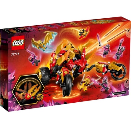 Konstruktor LEGO NINJAGO KAIS GOLDEN DRAGONRAIDER