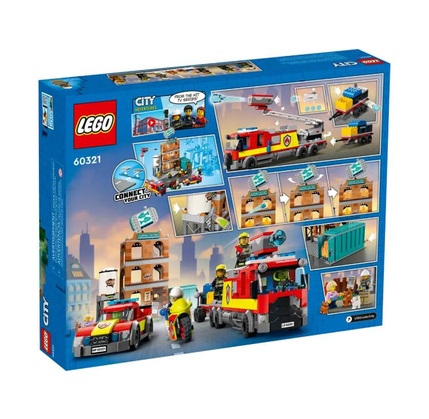 Konstruktor LEGO CITY FIRE BRIGADE