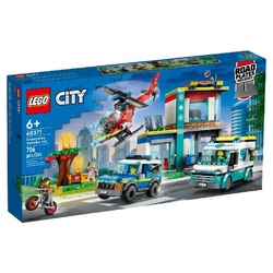 Konstruktor LEGO CITY EMERGENCY VEHICLES HQ