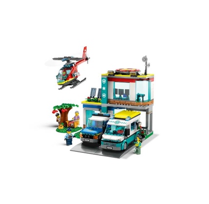 Konstruktor LEGO CITY EMERGENCY VEHICLES HQ