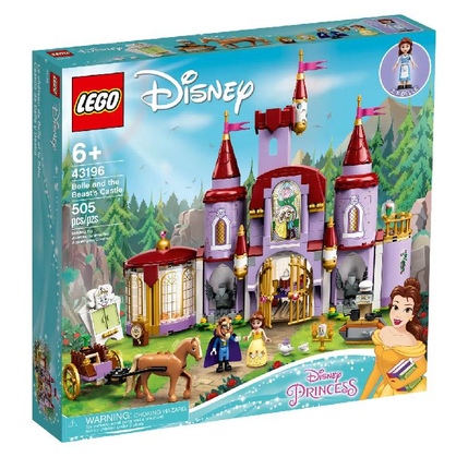 Konstruktor LEGO DISNEY BELLE AND THE BEASTS CASTLE