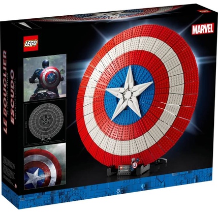 Konstruktor LEGO MARVEL CAPTAIN AMERICAS SHIELD