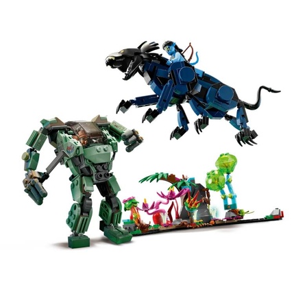 Konstruktor LEGO AVATAR NEYTIRI & THANATOR VS.AMP SUIT QUARITCH