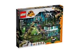 Konstruktor LEGO JURASSIC WORLD GIGANOTOSAURUS & THERIZINOSAURUS ATTACK 24