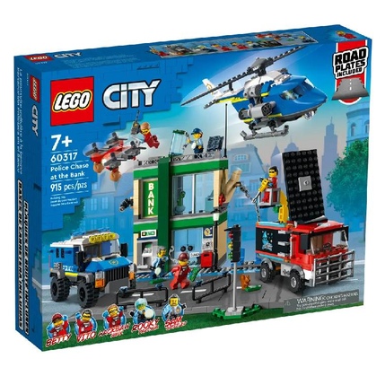 Konstruktor LEGO CITY POLICE CHASE AT THE BANK