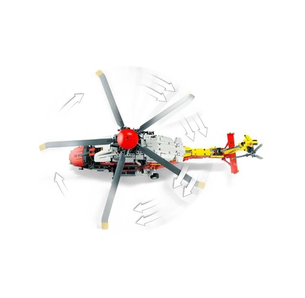 Konstruktor LEGO TECHNIC AIRBUS H175 RESCUE HELICOPTER