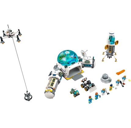 Konstruktor LEGO CITY LUNAR RESEARCH BASE