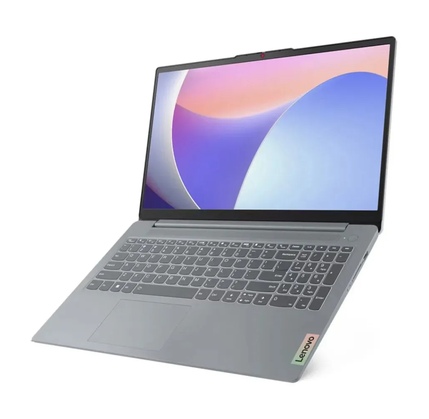 Notbuk Lenovo IdeaPad Slim 3 15IRU8/ 15.6" FHD IPS/ I3-1305U/ 16GB/ 512 GB SSD/ FREEDOS/ ARCTIC GREY (82X700BXRK-N)