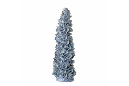 Fiqur Bloomingville Kawal Deco Stoneware Blue 15x41 sm