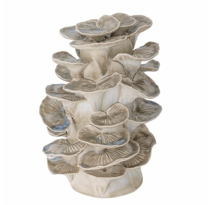 Fiqur Bloomingville Darri Deco Stoneware Grey 19x24x17 sm