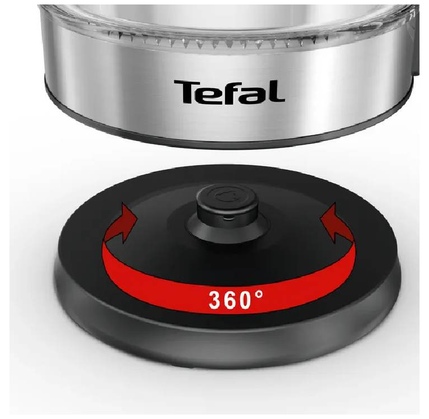 Elektrik çaydan TEFAL KI700830 Şüşə 2200W 1.7 Lt