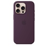 Çexol Apple iPhone 16 Pro Silicone Case with MagSafe - Plum (MYYM3ZM/A)