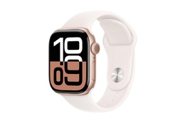 Smart saat Apple Watch Series 10 GPS, 42mm Rose Gold Aluminium Case with Light Blush Sport Band - S/M (MWWH3QI/A)