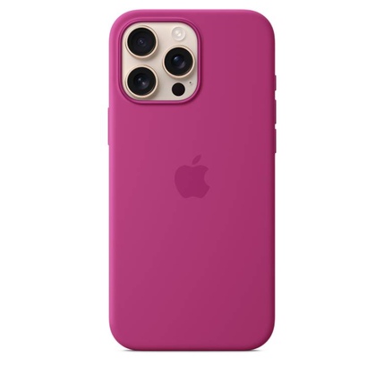 Çexol Apple iPhone 16 Pro Max Silicone Case with MagSafe - Fuchsia (MYYX3ZM/A)