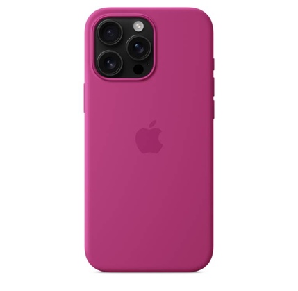 Çexol Apple iPhone 16 Pro Max Silicone Case with MagSafe - Fuchsia (MYYX3ZM/A)