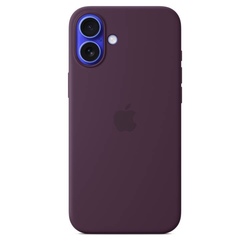 Çexol Apple iPhone 16 Silicone Case with MagSafe - Plum (MYY43ZM/A)