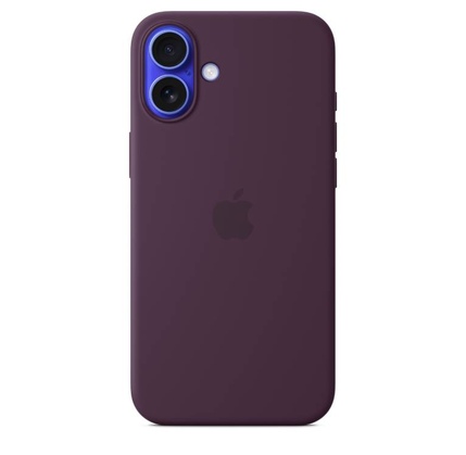 Çexol Apple iPhone 16 Silicone Case with MagSafe - Plum (MYY43ZM/A)