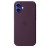 Çexol Apple iPhone 16 Silicone Case with MagSafe - Plum (MYY43ZM/A)