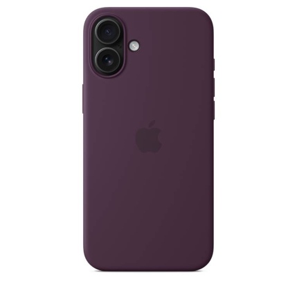 Çexol Apple iPhone 16 Silicone Case with MagSafe - Plum (MYY43ZM/A)