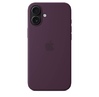 Çexol Apple iPhone 16 Silicone Case with MagSafe - Plum (MYY43ZM/A)