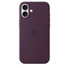 Çexol Apple iPhone 16 Silicone Case with MagSafe - Plum (MYY43ZM/A)