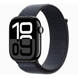 Smart saat Apple Watch Series 10 GPS 46mm Jet Black Aluminium Case with Ink Sport Loop (MWWR3QI/A)