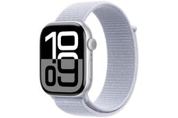 Smart saat Apple Watch Series 10 GPS, 42mm Silver Aluminium Case with Blue Cloud Sport Loop (MWWD3QI/A)