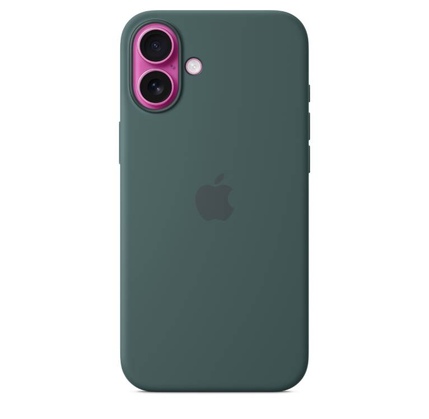 Çexol Apple iPhone 16 Plus Silicone Case with MagSafe - Lake Green (MYYH3ZM/A)