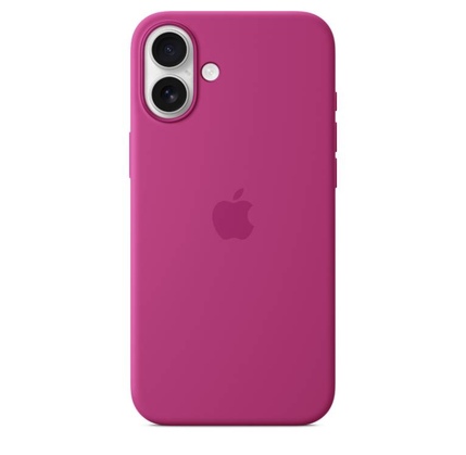 Çexol Apple iPhone 16 Plus Silicone Case with MagSafe - Fuchsia (MYYE3ZM/A)