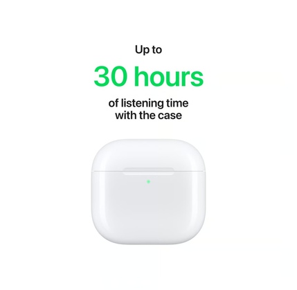 Simsiz qulaqlıq Apple AirPods 4 with Active Noise Cancellation (MXP93ZE/A)