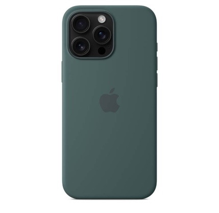 Çexol Apple iPhone 16 Pro Max Silicone Case with MagSafe - Lake Green (MA7V4ZM/A)