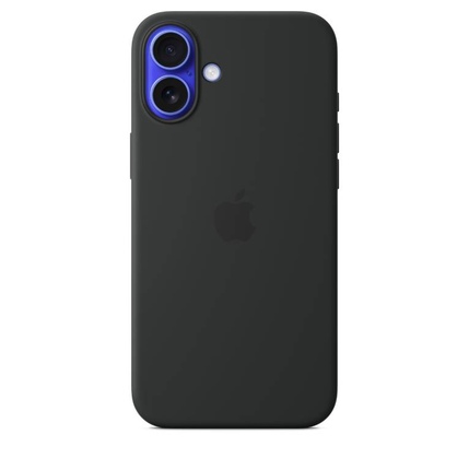 Çexol Apple iPhone 16 Plus Silicone Case with MagSafe - Black (MYY93ZM/A)