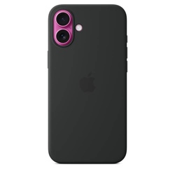 Çexol Apple iPhone 16 Plus Silicone Case with MagSafe - Black (MYY93ZM/A)