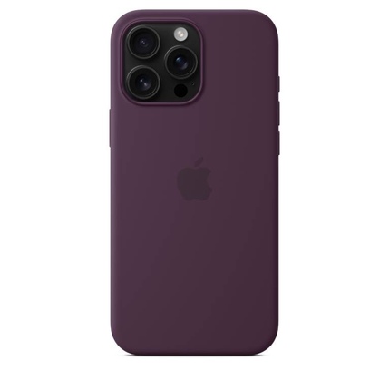 Çexol Apple iPhone 16 Pro Max Silicone Case with MagSafe - Plum (MYYW3ZM/A)