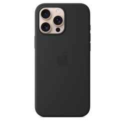 Çexol Apple iPhone 16 Pro Max Silicone Case with MagSafe - Black (MYYT3ZM/A)